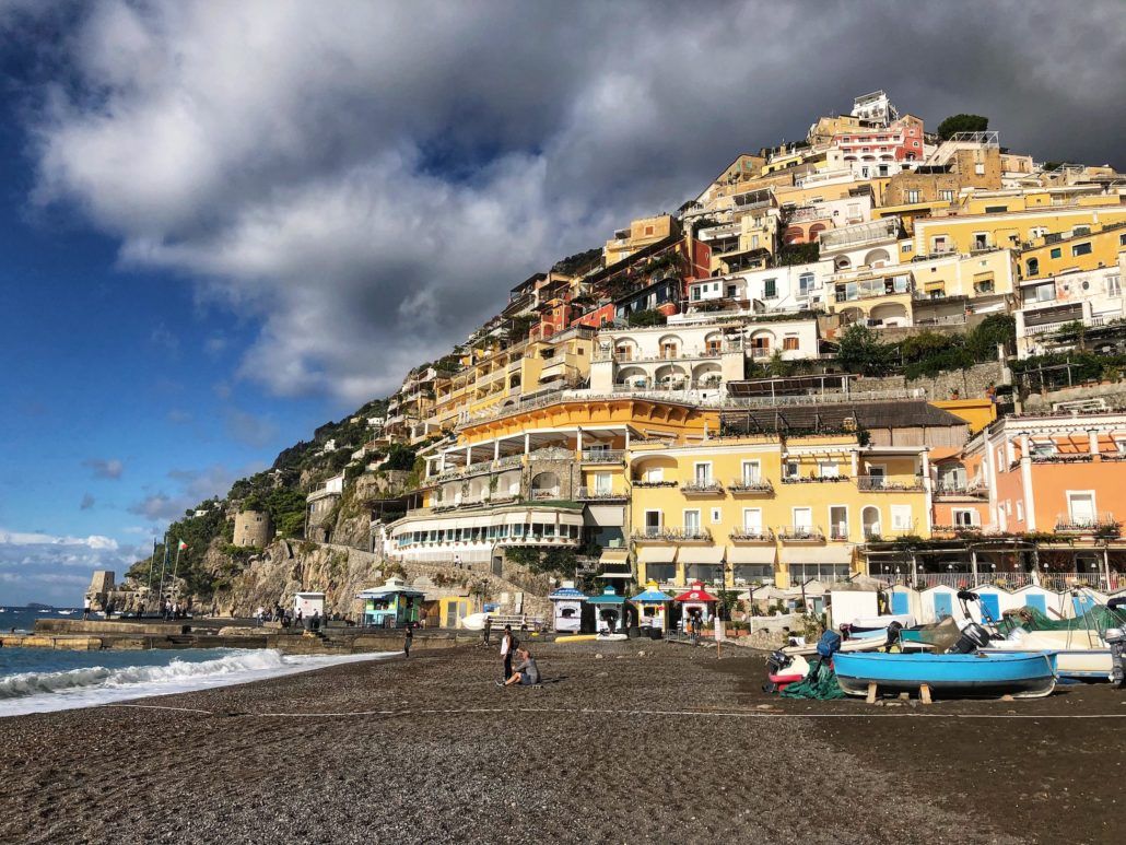 Beach in Positano