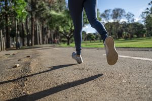 Person running