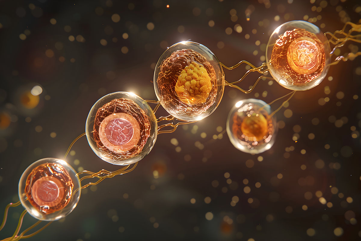 Detailed Pictorial Representation of the Stages of Oocyte Development