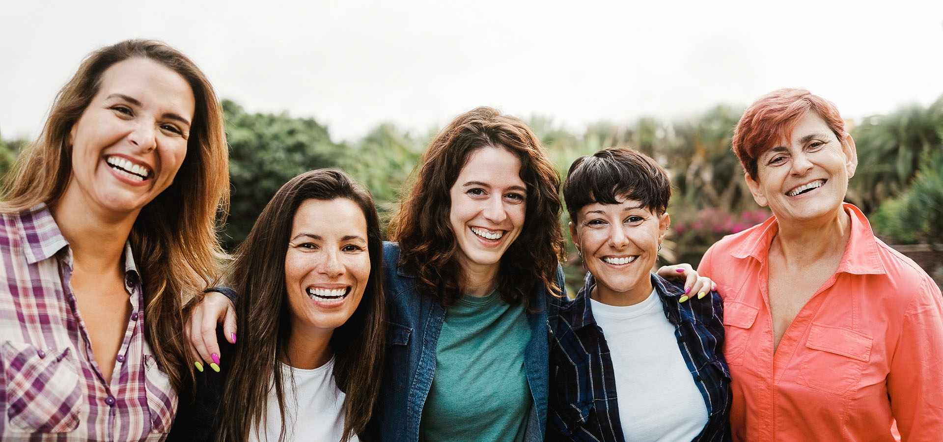 Multi-generational group of women